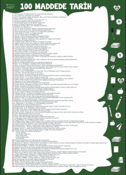 100 MADDEDE TARİH
