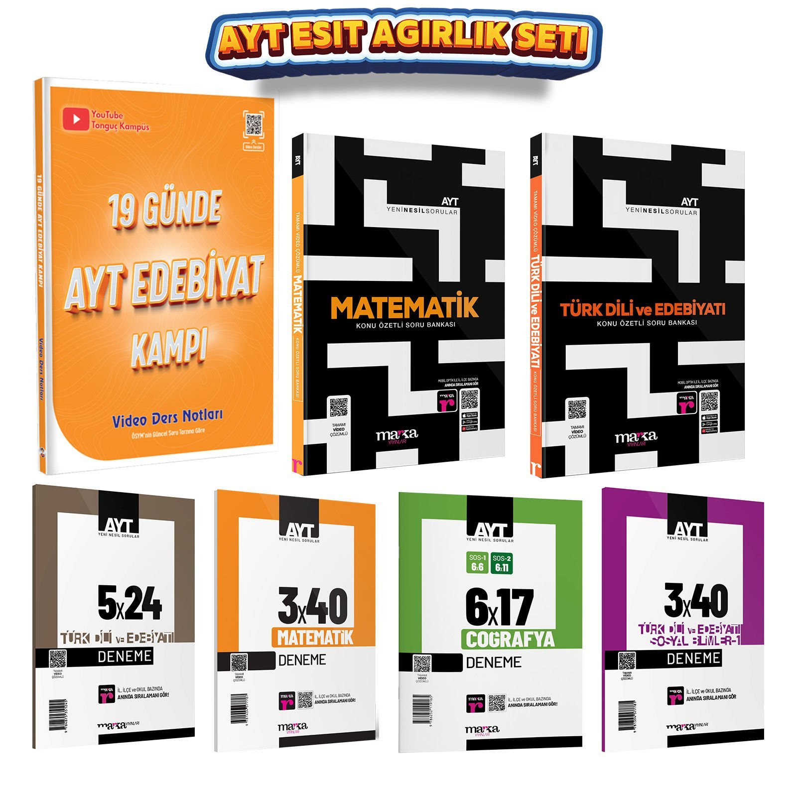 MUHTEŞEM AYT EŞİT AĞIRLIK SET