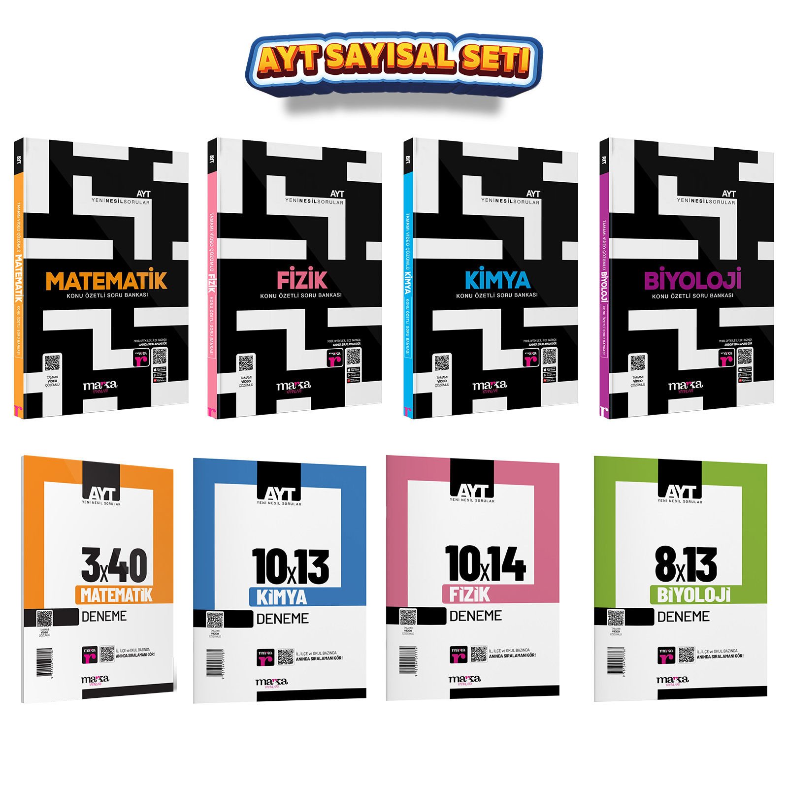 MUHTEŞEM AYT SAYISAL SET