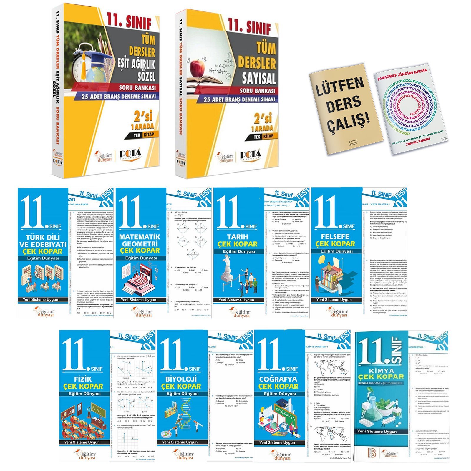 BENİMHOCAM&EĞİTİM DÜNYASI 11.SINIF TÜM DERSLER SET