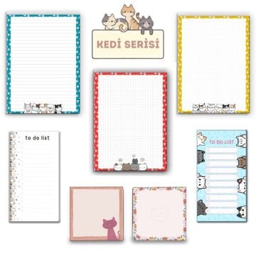 KEDİ SERİSİ DEFTER SETİ