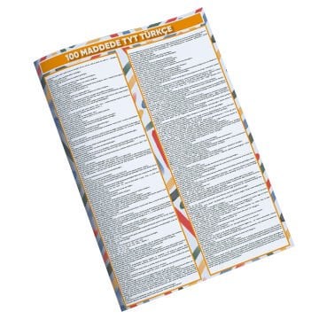 100 MADDEDE TÜRKÇE