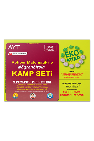 AYT MATEMATİK FASİKÜLLERİ SETİ EKO
