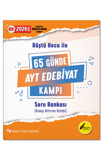 65 GÜNDE AYT EDEBİYAT KAMP KİTABI