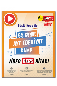 65 GÜNDE AYT EDEBİYAT VİDEO DERS KİTABI